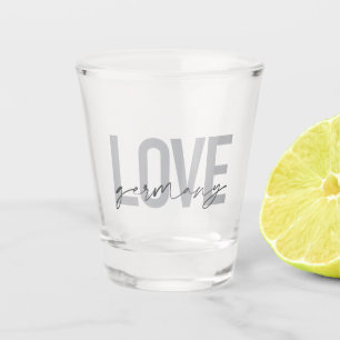 Stedelijk, modern, eenvoudig, cool design Love Dui Shot Glas