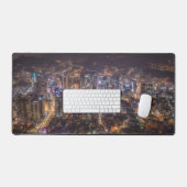 Stedelijk Nacht Stadsgezicht Bureau Mat (Keyboard & Muis)