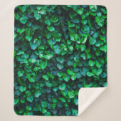 Stedelijk oerwoud binnentuinieren sherpa deken (Voorkant)