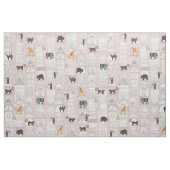 stedelijk oerwoud lichtroze stof (Fat Quarter)