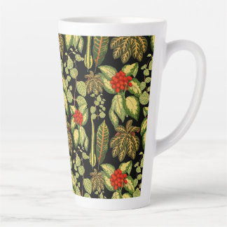 Stedelijk oerwoud plant elegant patroon latte mok