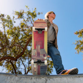 Stedelijk Rustieke Stadsgezicht Geheimhouder Skate Persoonlijk Skateboard