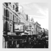 Stedelijk stadscentrum raamsticker (Vel)