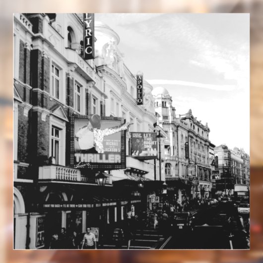 Stedelijk stadscentrum raamsticker (Vel 2)