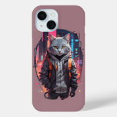 Stedelijk Straatkatontwerp Case-Mate iPhone Case (Achterkant)