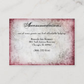  Stedelijk Tattoo Gevleugelde Hartgegevens kaart (Achterkant)