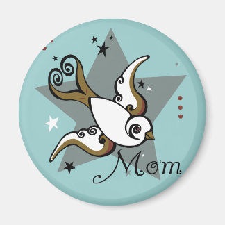 Stedelijk Tattoo Swallow Bird Design Magneet