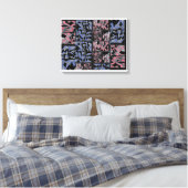 Stedelijke Abstracte Harmonie Canvas Afdruk (Insitu (Slaapkamer))