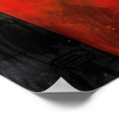 Stedelijke Abstracte Kunst Poster (Hoek)