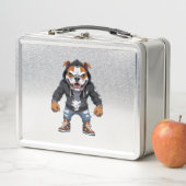 Stedelijke Alpha Bulldog � Straatstijl Mascotte (In situ)