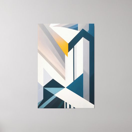 Stedelijke Aurora Canvas Afdruk (Voorkant)
