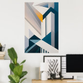 Stedelijke Aurora Poster (Thuiskantoor)