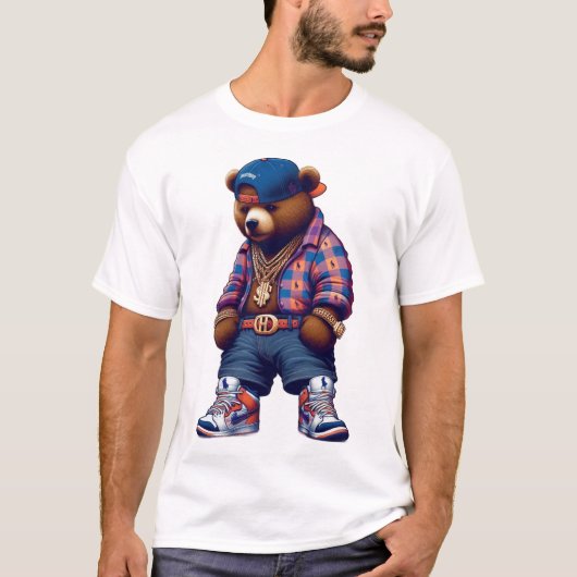 Stedelijke beer #001 t-shirt (Voorkant)