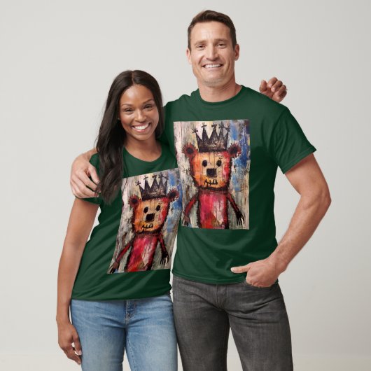 Stedelijke Beer Koning GRAFFITI T-shirt (Unisex)