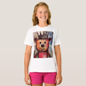 Stedelijke Beer Koning GRAFFITI T-shirt (Voorkant volledig)