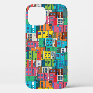 Stedelijke Braziliaanse favela: kleurrijke achterg Case-Mate iPhone Case
