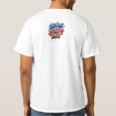 Stedelijke Bunny Graffiti Kind T-shirt (Achterkant)