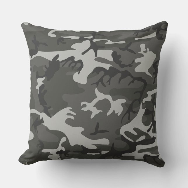 Stedelijke Camo Kussen (Voorkant)