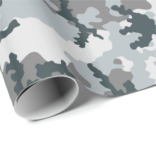 Stedelijke camouflage cadeaupapier (Rol Hoek)
