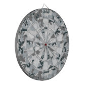 Stedelijke camouflage dartbord (Voorkant Links)