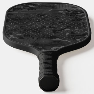 Stedelijke Camouflage Donker en Grijs Pickleball Paddle