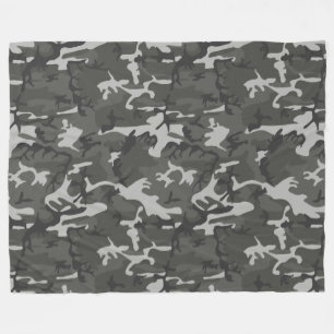 Stedelijke Camouflage Fleece Deken