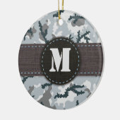 Stedelijke camouflage keramisch ornament (Links)
