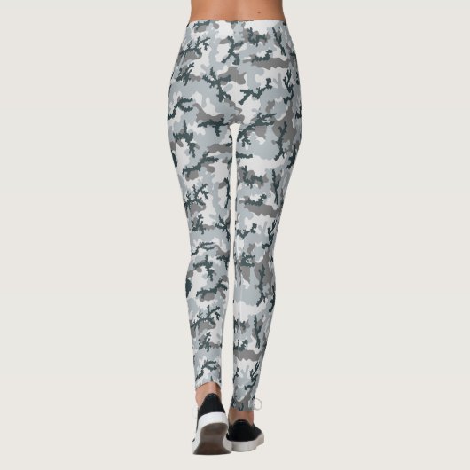 Stedelijke camouflage leggings (Achterkant)