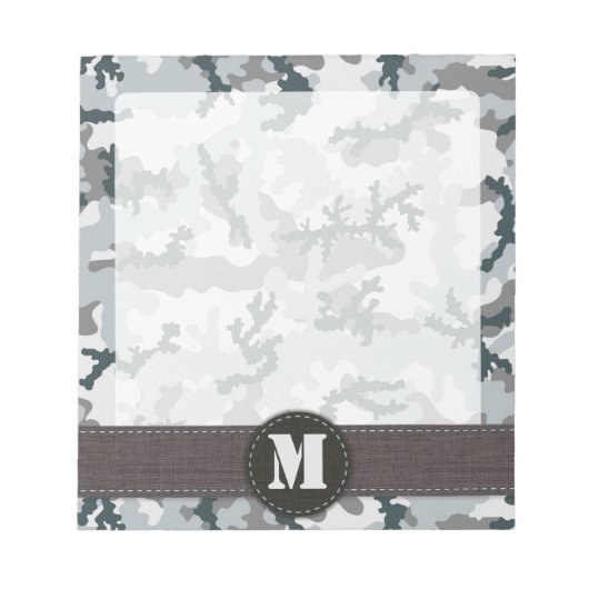 Stedelijke camouflage notitieblok (Voorkant)