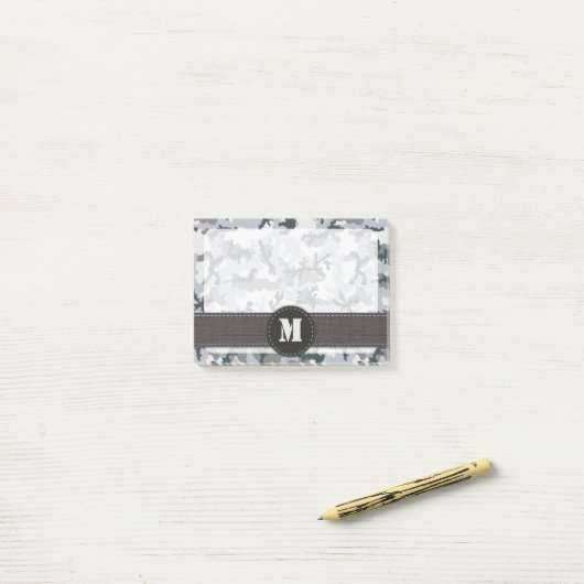 Stedelijke camouflage post-it® notes (Op bureau)