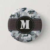 Stedelijke camouflage ronde button 5,7 cm (Voorkant)