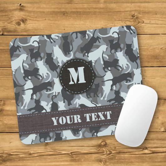 Stedelijke camouflage voor katten muismat