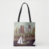 Stedelijke canvas tas van het landschap (Voorkant)