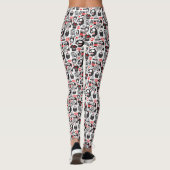 Stedelijke Chaos Doodle Leggings (Achterkant)
