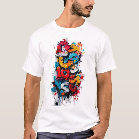 Stedelijke Chaos T-shirt (Voorkant)