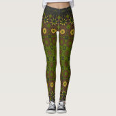 Stedelijke Chique Moderne Camouflage Stijl Leggings (Voorkant)