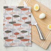 Stedelijke cloud, geluidstrilling, Mind Map Theedoek (Quarter Fold)