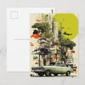 Stedelijke Collage Briefkaart (Voorkant / Achterkant)