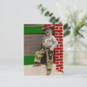 stedelijke cowboy briefkaart (Staand voorkant)