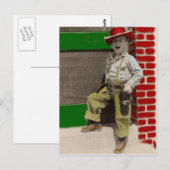 stedelijke cowboy briefkaart (Voorkant / Achterkant)