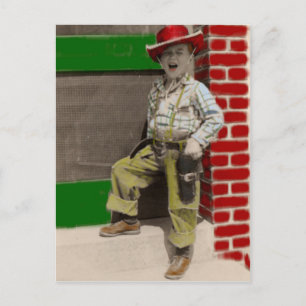 stedelijke cowboy briefkaart