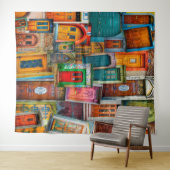 Stedelijke deurcollagefotografie studio-achtergron wandkleed (In Situ (horizontaal))