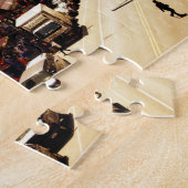 Stedelijke dichtheid - New York City Legpuzzel (Zijkant)