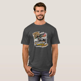 Stedelijke Drift Luipaard Collage Kunst T-shirt