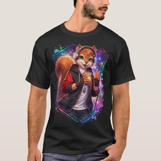 stedelijke eekhoorn t-shirt (Voorkant)