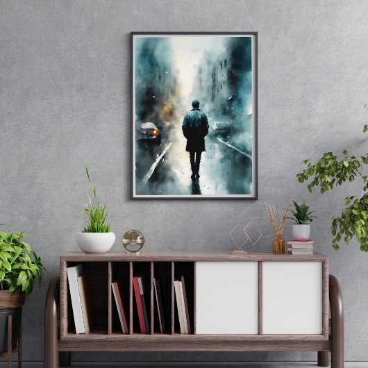 Stedelijke eenzaamheid poster