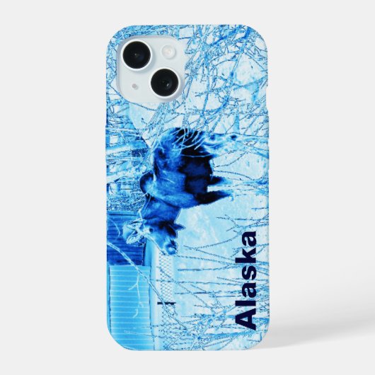 Stedelijke Eland iPhone 15 Case (Achterkant)