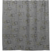 Stedelijke elegantie douchegordijn (Voorkant)