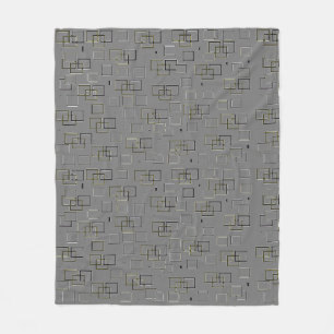 Stedelijke elegantie fleece deken