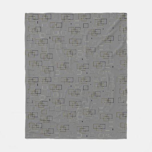 Stedelijke elegantie fleece deken (Voorkant)